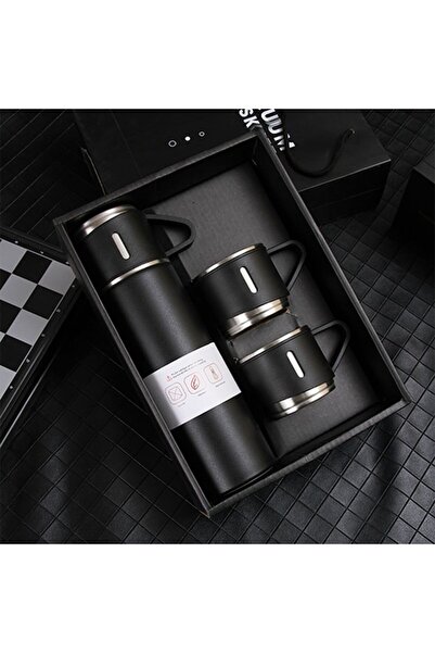 OEM Stainless Steel Thermos Set with 3 Mugs