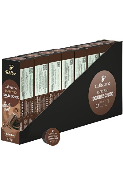 Tchibo Box of 10 Cafissimo Espresso Double Choc coffee capsules 8 pcs/set