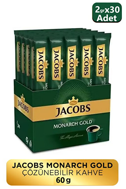 Jacobs Monarch Gold 2 Gr X 30 Pieces Soluble Coffee