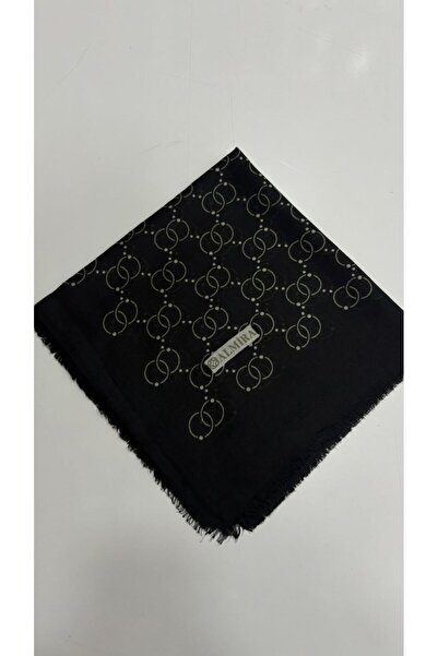 LORENDA Desenli Flamlı Yazma Eşarp