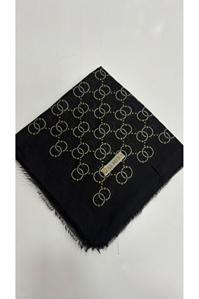 LORENDA Desenli Flamlı Yazma Eşarp