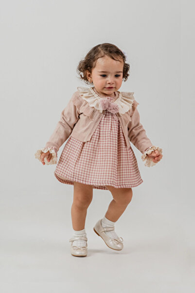 blumi kids Pötikare Dress & Knitwear Cardigan Set
