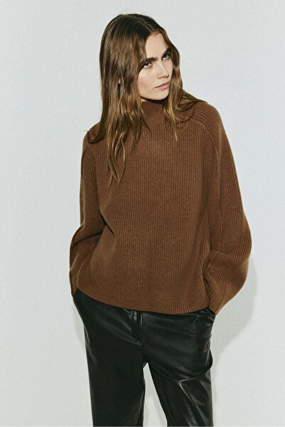 H&M Rib-knit turtleneck jumper