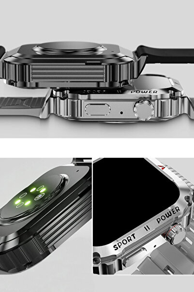 Epilons ساعة ذكية Od3 بشاشة IPS مقاس 2.1 بوصة، مقاومة للماء وفقًا لمعيار IP68...