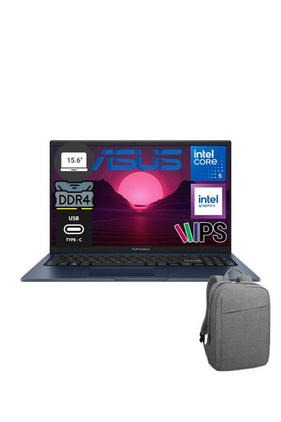 ASUS Vivobook 15 X1504VA-BQ4101SM Intel Core 5 120U 16GB 512GB W11P 15.6" Bil...