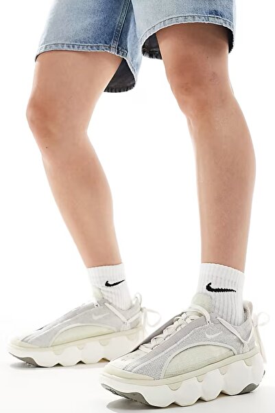 Nike Flyknit Bloom Running Women Shoes Kadın Koşu Ayakkabısı Yeşil Gri