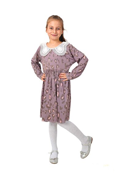 Classio Kids 100% Cotton Meter Patterned Dress