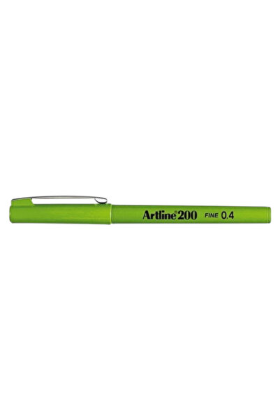 artline 200N Fine Writing Pen Yellow Green (Lemon Green)