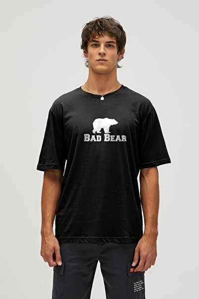 Bad Bear Muscle Basic T-Shirt Men's Black