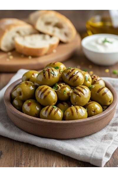GEMLİKLAND Izgara Soslu Yeşil Zeytin