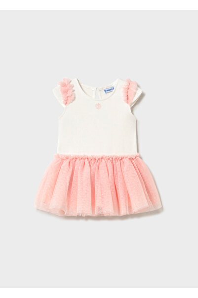 MAYORAL Baby Girl Tulle Detailed Dress 1911