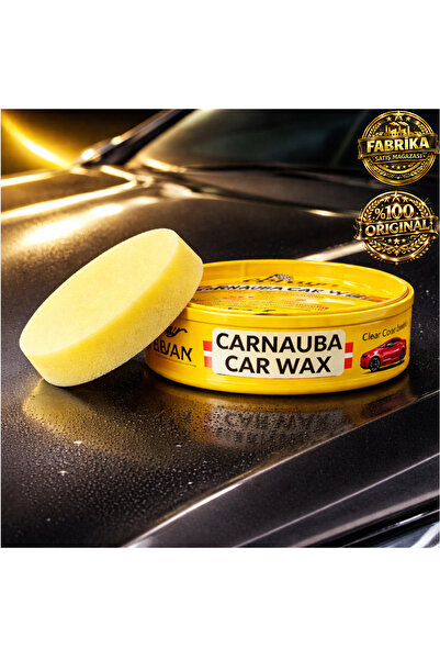 Ebrayn Premium Oto Araç Carnauba Car Wax Pasta Cila Araba Parlaklık Verici 230g