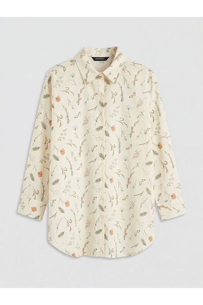 LC Waikiki UZG STORE'dan Stil Sahiplerine İşlemeli Bol Dikim Kadın Gömlek Tunik