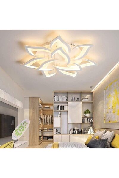 Dotail Candelabru LED Yuanfenghua, 10 capete, schimbare de culoare 3000-6500K...