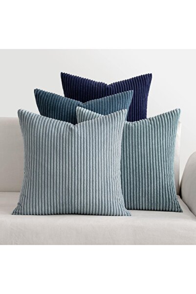 Dotail MIULEE decorative pillowcases, set of 4, modern boho farmhouse style, ...