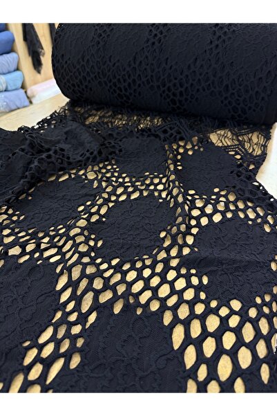 METERİAL قماش دانتيل شفاف | زخارف زهرية وحواف مزينة بالشرّابات |   تصاميم عصر...