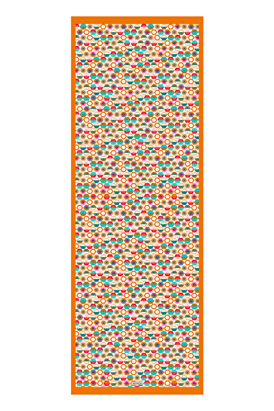 Arancia Orange 70X200 Pure Touch Shawl