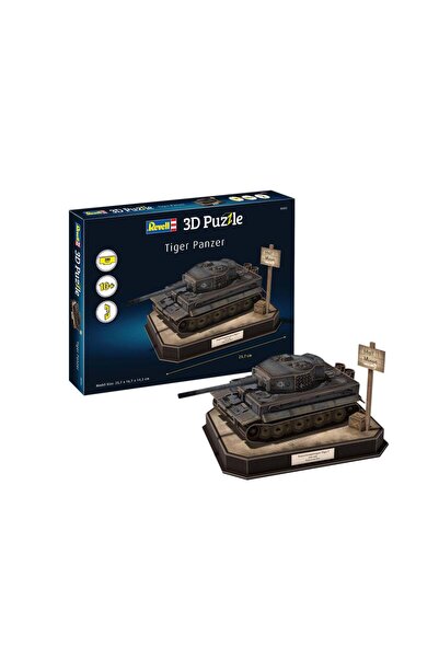 REVELL Puzzle 3D Tiger I - Tanc German