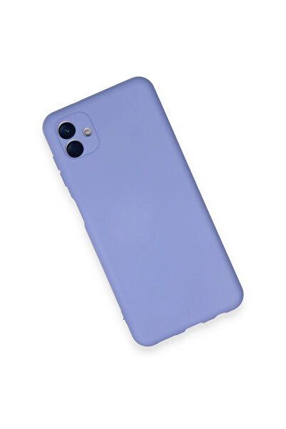 Epilons حافظة جالاكسي A04 نانو من الداخل مخمل سيليكون - ليلك