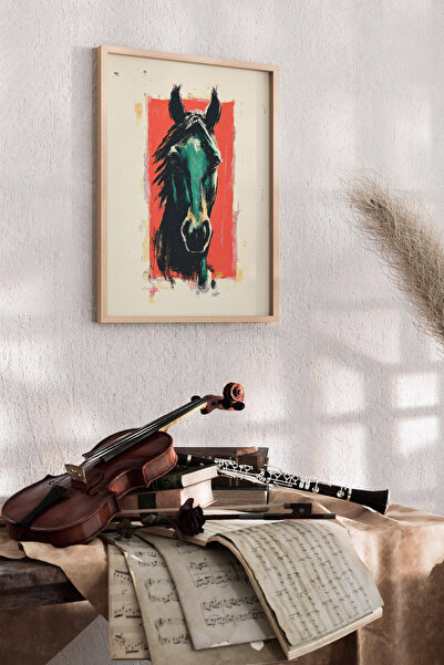 Artiera Ψηφιακή ζωγραφική με λαδομπογιά Εξαιρετική εικόνα αλόγου, καλλιτεχνικ...