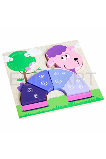 decotoys Puzzle lemn 3D oaie