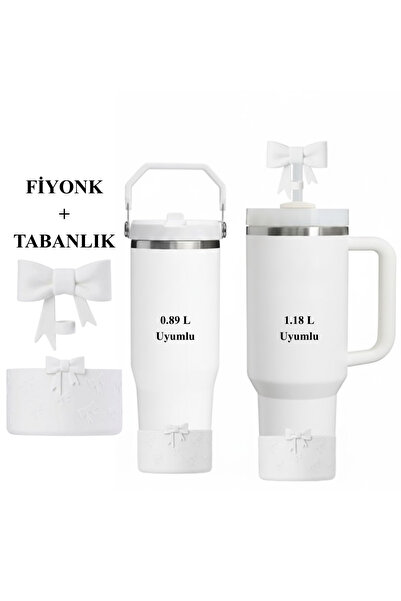 Stanley 1.18 L Quencher Uyumlu Termos Akseasuar Seti Tabanlık + Fiyonk