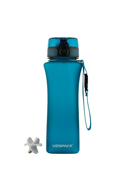 Uzspace Twisted Fitness bottle 700 ml 6028 - Cyan