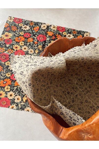 Genel Markalar Tekrar Kullanılabilen Balmumu Gıda Saklama Bezi 2’li Set 30x30 cm