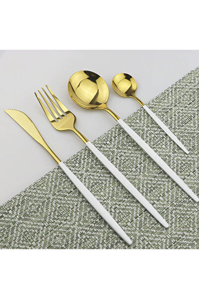 Vivendo Vivendo® 24-Piece Cutlery Set – Portuguese Style, Stainless Steel, Po...