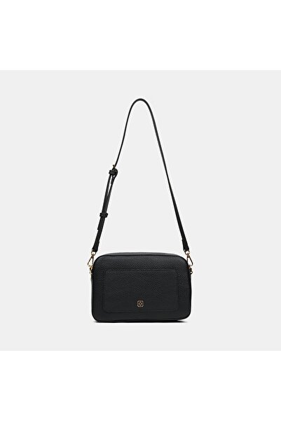 Desa Kadın Siyah Gold Detaylı Postacı Çantası