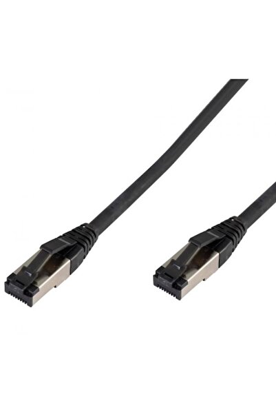 Home by Somogyi Cablu de conectare STP CAT8 1.5m RJ45-RJ45 Negru Max 40GB