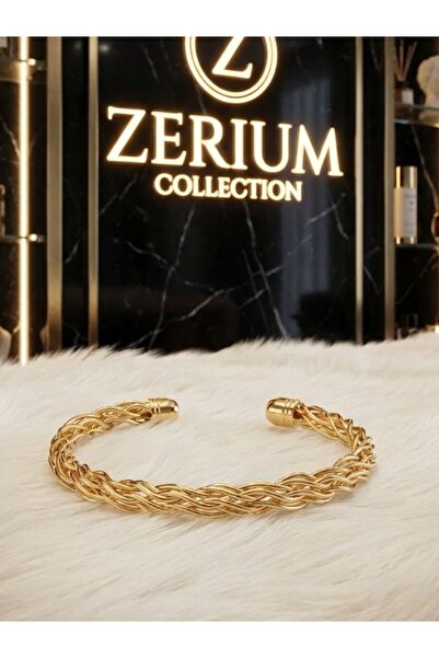 ZERİUM Spiral Weave Design Elegant Vip Handcuffs