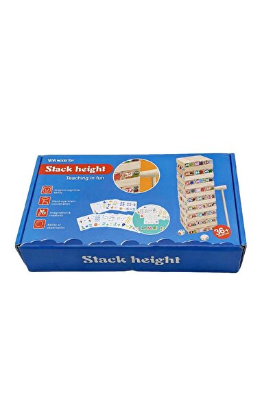 decotoys joc multifuncțional jenga