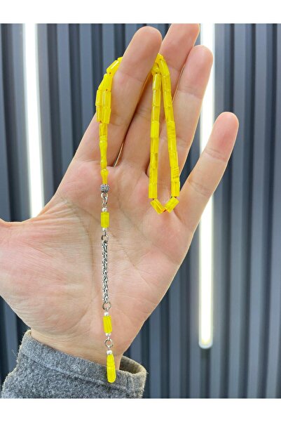 AHMET SİLVER Orjinal Kesme Model Ateş Kehribar