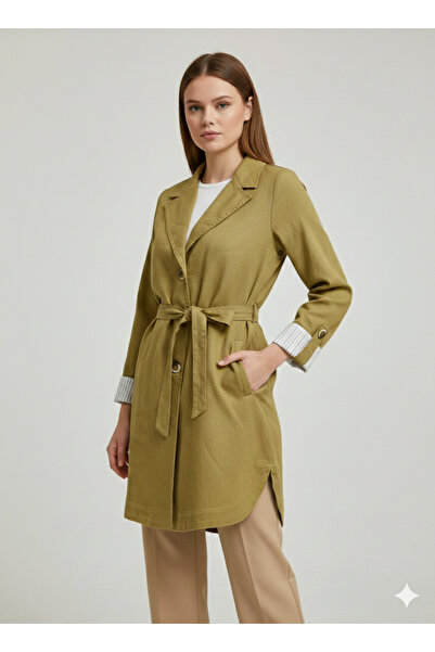 Kayra Kuşak Detaylı Ceket 13041