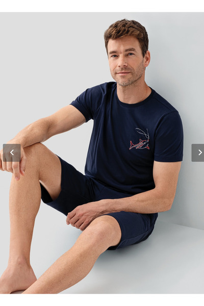 Arnetta Men'S, 100% Cotton, (Socks Included), Bermuda Set