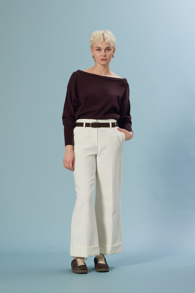 Nisan Πλεκτή μπλούζα με λαιμόκοψη