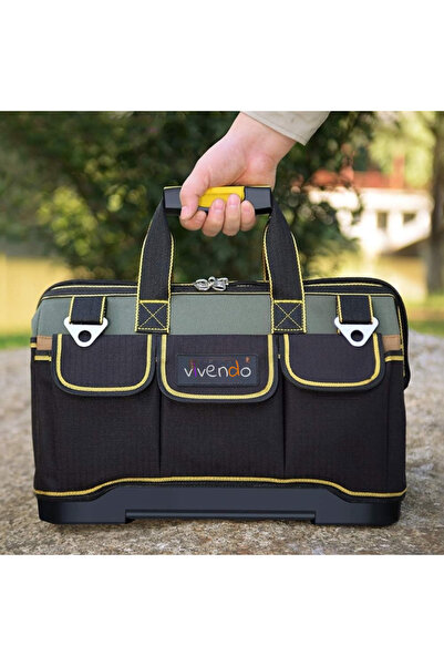 Vivendo Trusa de scule tip geanta pentru electricieni, impermeabila, 16 inch ...