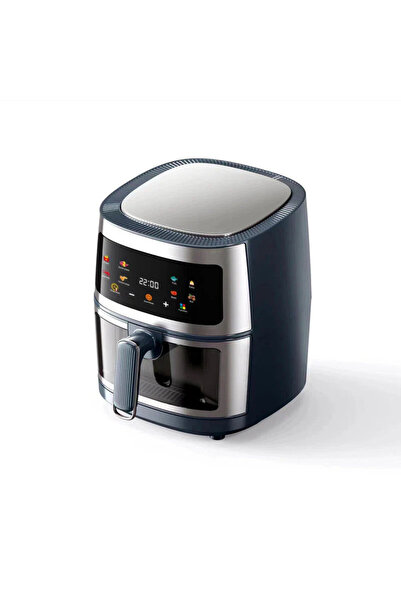 Vivendo Friteuza cu Aer Cald Vivendo®, Air Fryer 8L, 2400W, 8 Functii De Gati...
