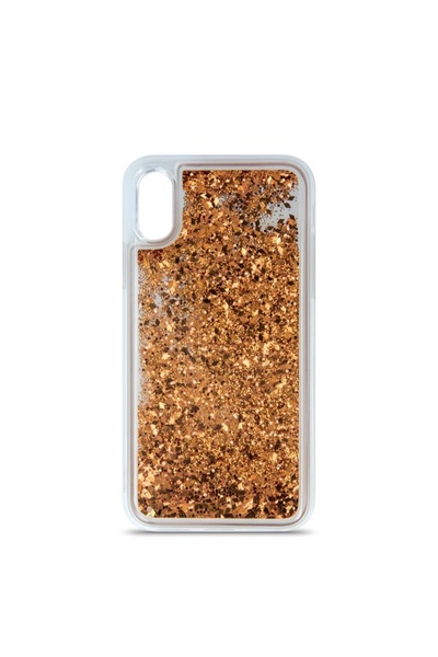 Samsung Liquid Sparkle Case for Galaxy Note 10 Lite – Gold, Glitter Effect, E...