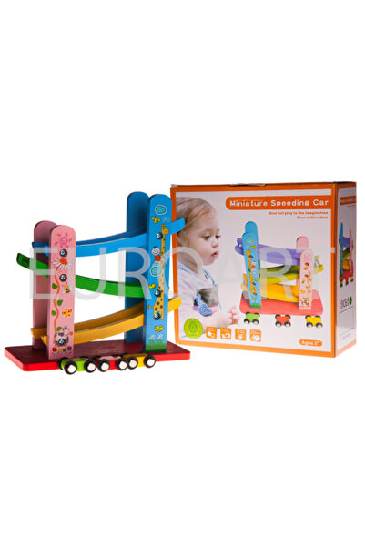 decotoys Rampa auto lemn