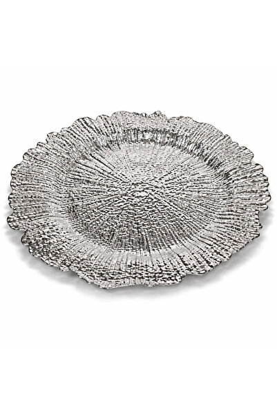 China Luxury silver serving dish – round, 30 cm diameter