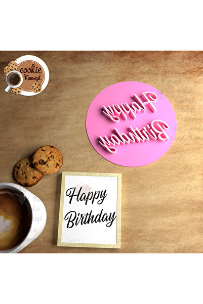 CookieKonsept عيد ميلاد سعيد # 7 |   ختم/شارة متوافقة مع الكوكيز والعجين والطين