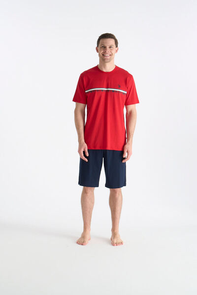 U.S. Polo Assn. New Season Men's Red Shorts Set