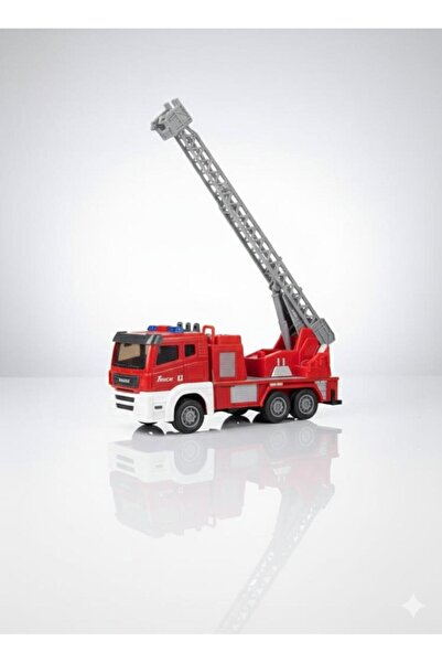 Tıfıl Toys 1:32 Scale Ladder Fire Truck with Lights and Sounds