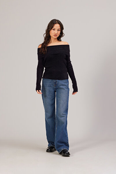 Nisan Madonna Collar Knitwear Sweater