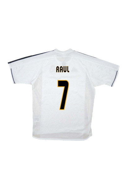 Alaturka Mix R.Madrid 03/04 İç Saha #7 RAUL Futbol Forması Retro Kısa Kollu