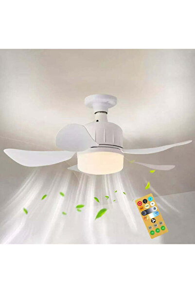 Vivendo Ventilator de tavan cu LED, 40W, control de la distanta, 52cm x 20cm,...