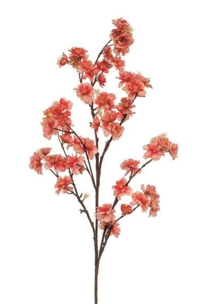 Noname Decorative branch of artificial cherry tree, red, 120 cm