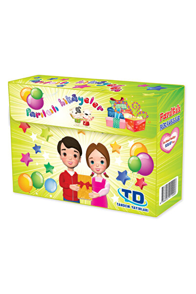 TEK YAYINCILIK 2. 3. Sınıflar İçin Tavsiyeli Parıltılı Çocuk Hikayeleri Kutulu 8 Kitap + Değerlendirme Soruları